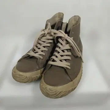 spingle move xs 브라운 하이컷 스니커즈