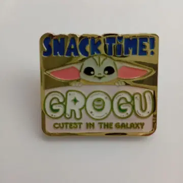 Grogu 핀 배지 'SNACK TIME!' 도쿄역 한정판
