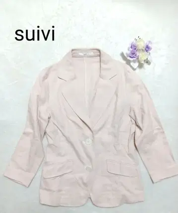 suivi 온워드 카시야마 테일러드 자켓 더스티 핑크 M 상당