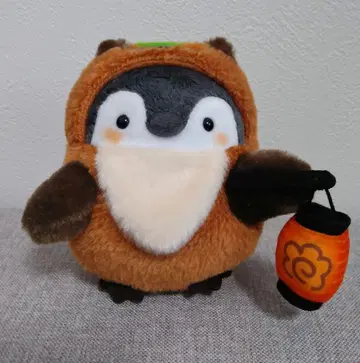 코우펜짱 하나마루 바케쿠라베 마스코트 너구리 봉제 인형