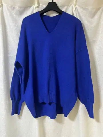 hunch [정전기 방지] 야아모치 얀 드롭 숄더 오버 니트