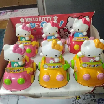 헬로키티 푸시로 고 6개 세트