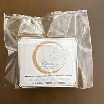 간사이 오사카 만박 미크로네시아 핀 배지