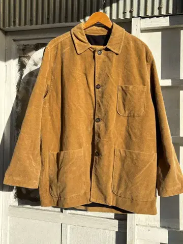 브라운 코듀로이 자켓