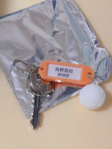 하이큐 트레이딩 고교명 포함 열쇠고리 카라스노 고교