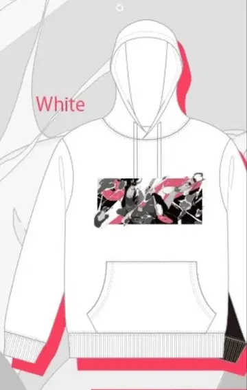 다이스케 리차드 후드티 화이트 새상품 L 사이즈 익명 배송 눈에서 빔