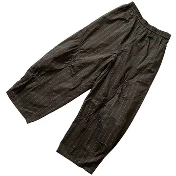 새상품급 지우 스트라이프 와이드 이지 팬츠 40 코쿤 센소유니코