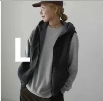 인기 완판 시마무라 hideka 후디 보아 베스트 그레이 L