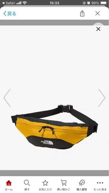 새상품 THE NORTH FACE 웨스트 파우치 NM 72305