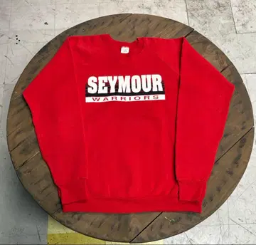 Seymour Warriors 레드 맨투맨 XL 90s