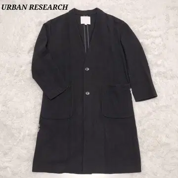 URBAN RESEARCH 어반 리서치 노카라 코트 M 블랙