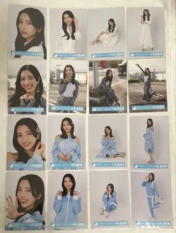 히나타자카46 코니시 나나미 브로마이드 묶음 판매 컴프 4종