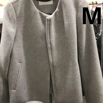 인덱스 코트 아우터 하프 코트 숏 기장 캐시미어 코트