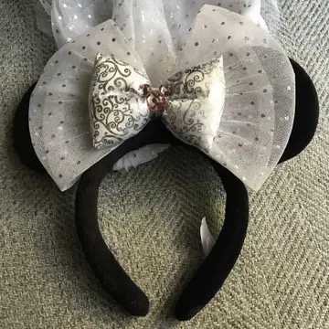 디즈니 미니 마우스 웨딩 머리띠