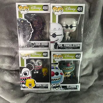 Funko 팀 버튼의 크리스마스 악몽 세트