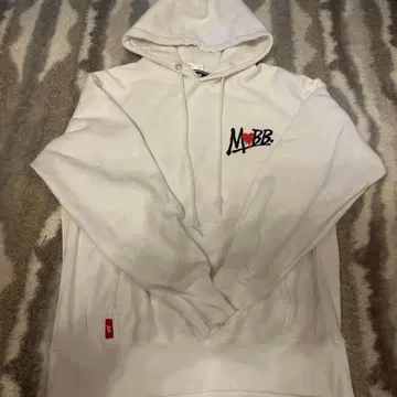 MOBB 화이트 후드티