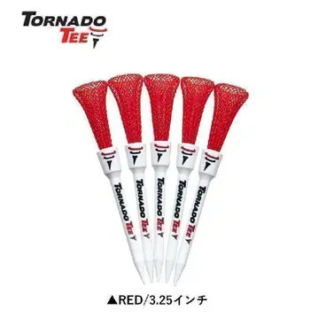 새상품 토네이도 티 레드 3.25인치 5세트