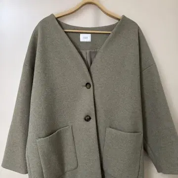 [ LOWRYSFARM ] TR 노카라 자켓 아우터 그린