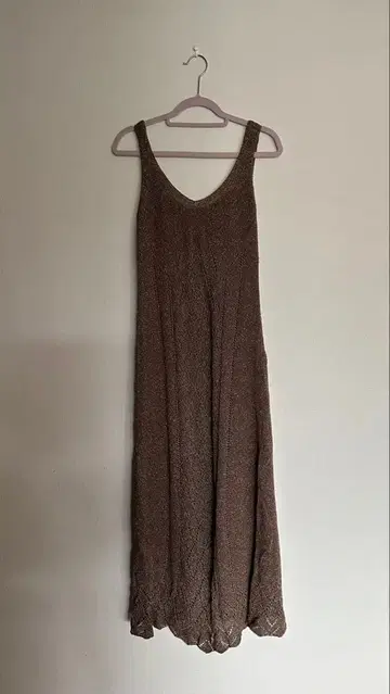 DKNY 린넨 혼방 썸머 니트 원피스 P 사이즈