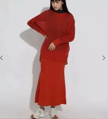 새상품! 스콧 클럽 LASUD 니트 머메이드 스커트 15000엔 야마다야