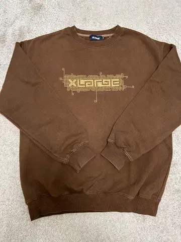 XLARGE 브라운 트레이닝복 M 사이즈