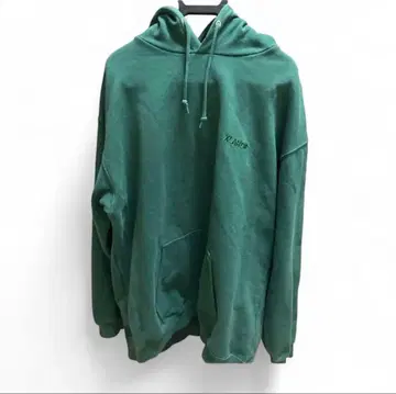 XLARGE 다크 그린 후드티