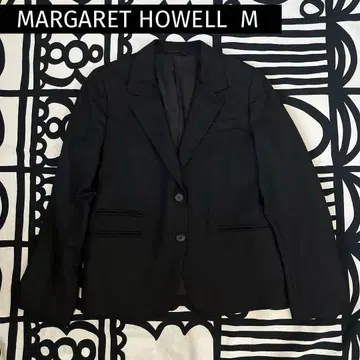 마가렛호웰 테일러드 자켓 울 100% 블랙 사이즈 2