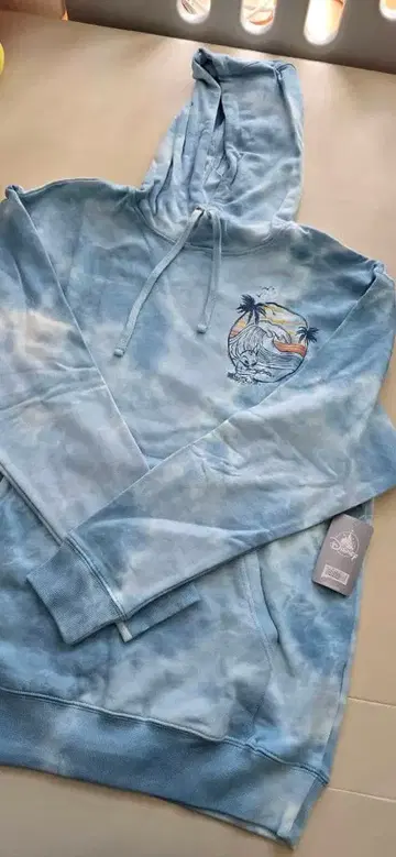 US Disney Store 타이다이 스티치 후드티 L (미국 사이즈)