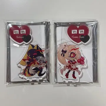 해즈빈 호텔 카페 서펜셔스 체리밤 미니 아크릴 스탠드