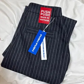 PUSH PUSH 새상품 택 포함 스트라이프 팬츠 M 사이즈 베트남제