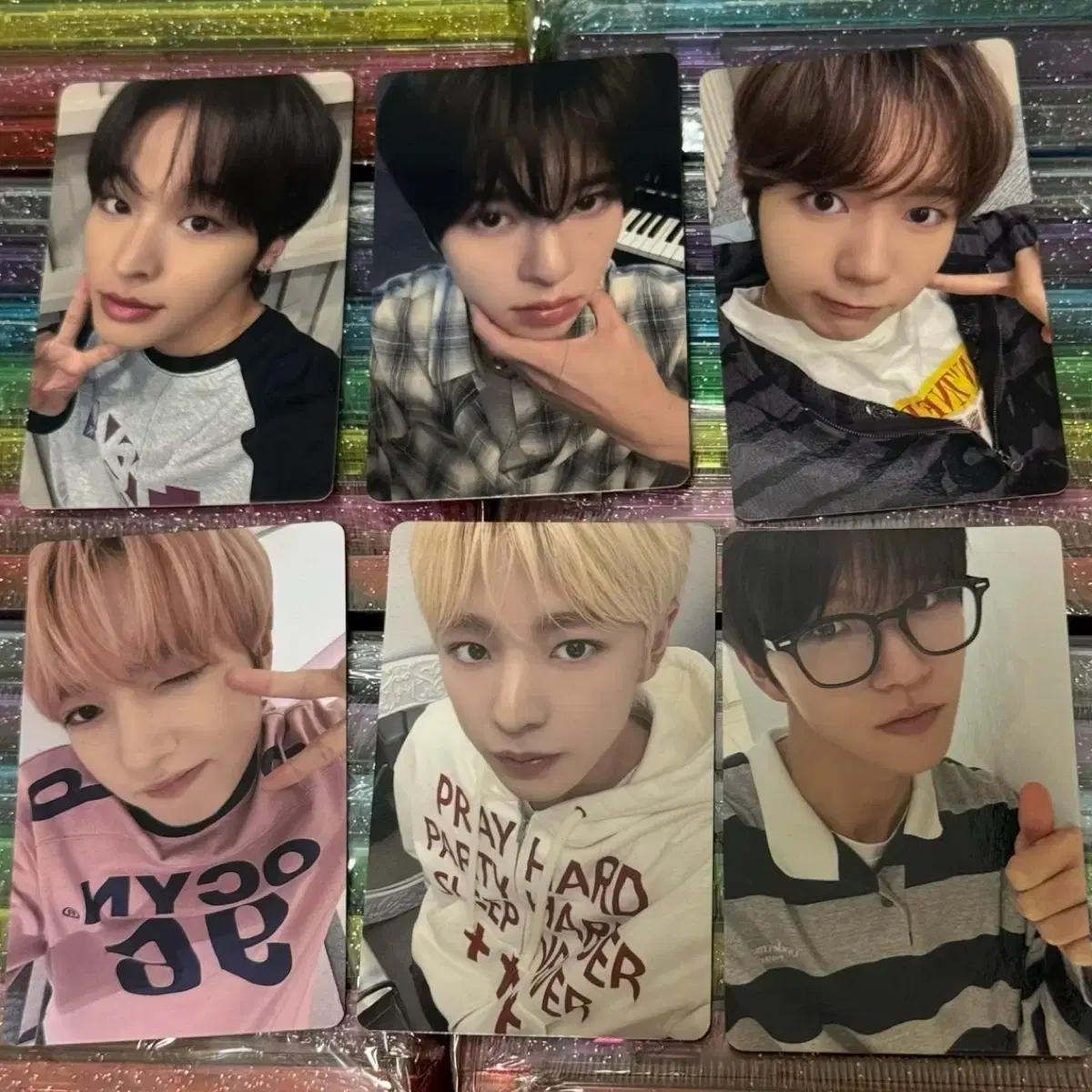 NCT WISH - リク トレカ Music COLOR Art Poster K-Pop paint art