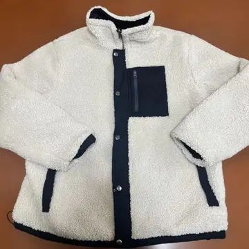 리버서블 자켓 화이트 네이비