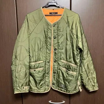 Johnbull 퀼팅 자켓 올리브 그린