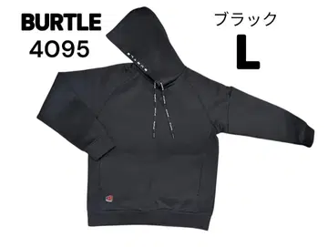 BURTLE 4095 에어 테크 후디 블랙 L