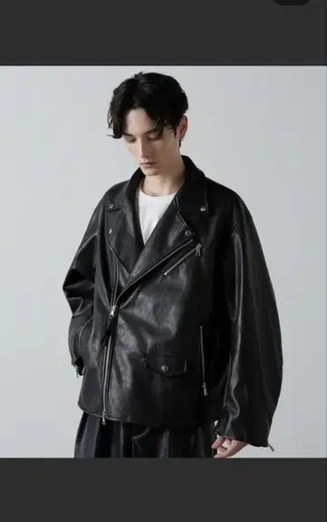 [ clel ] 라이더 자켓