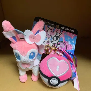 포켓몬스터 봉제 인형 실브이 키링 레어