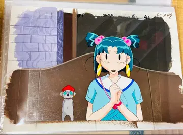 마스터 모스키튼 애니메이션 셀화와 원화와 레이아웃