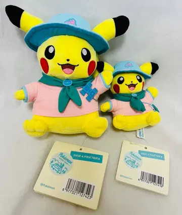 포켓몬 상하이 한정판 Road Trip 피카츄 봉제 인형 마스코트 세트