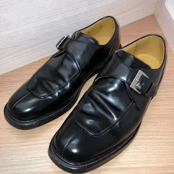 REGAL 몽크 스트랩 블랙 26.0cm