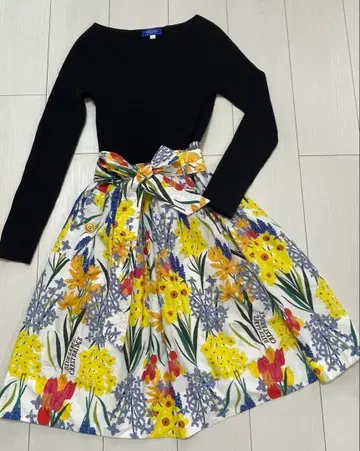 블루 레이블 크레스트 브릿지 원피스