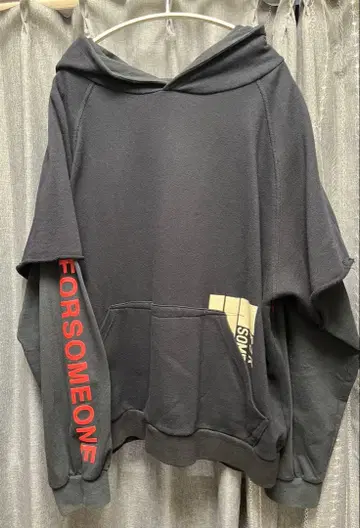 FORSOMEONE 후드티 블랙 48