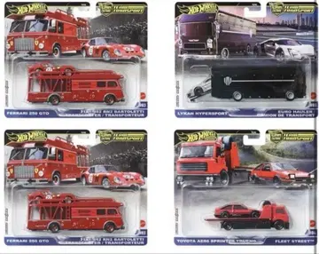 핫휠 팀 트랜스포트 4대 모듬 FLF56-987H