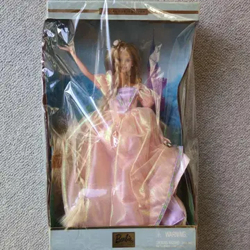 바비 라푼젤 핑크 드레스