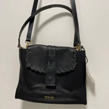 ESTELLON 블랙 숄더백