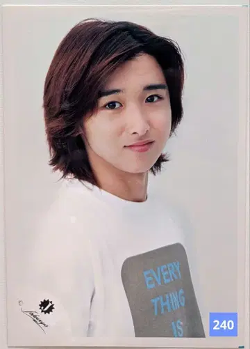 아라시 오노 사토시 공식 사진(240) 초기 구 J 로고