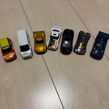 미니카 7대 세트