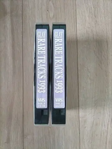 GLAY 인디 VHS & 굿즈 세트