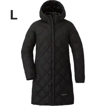 몽벨 U.L. 트래블 다운 롱 코트 다운 자켓 블랙 L