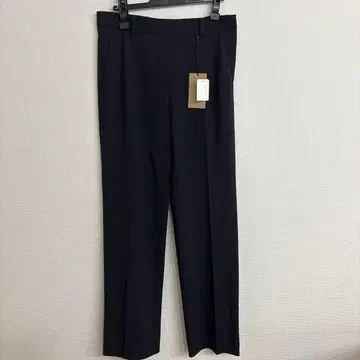 40 누메 블랙 블랙 슬랙스 팬츠