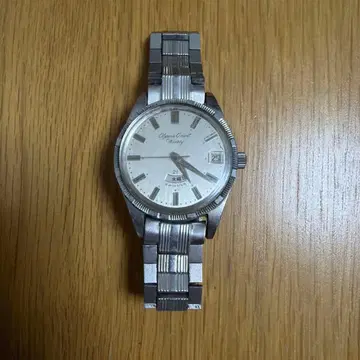 Orient Swimmer 수동 와인딩 시계 실버